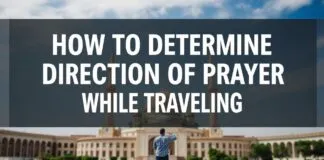How to Find Prayer Direction While Traveling: A Tech Guide How to Determine the Direction of Prayer While Traveling: A Technology Guide