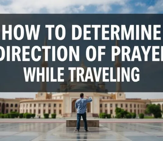 How to Find Prayer Direction While Traveling: A Tech Guide How to Determine the Direction of Prayer While Traveling: A Technology Guide