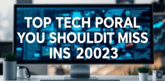 Top Tech Portals You Shouldn’t Miss in 2023 Top Tech Portals You Shouldn't Miss in 2023