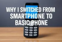 Why I Dumped My Smartphone for a Dumb One (And You Should Too) Why I Switched from a Smartphone to a Basic Phone (And Why You Should Consider It Too)