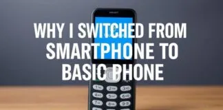 Why I Dumped My Smartphone for a Dumb One (And You Should Too) Why I Switched from a Smartphone to a Basic Phone (And Why You Should Consider It Too)