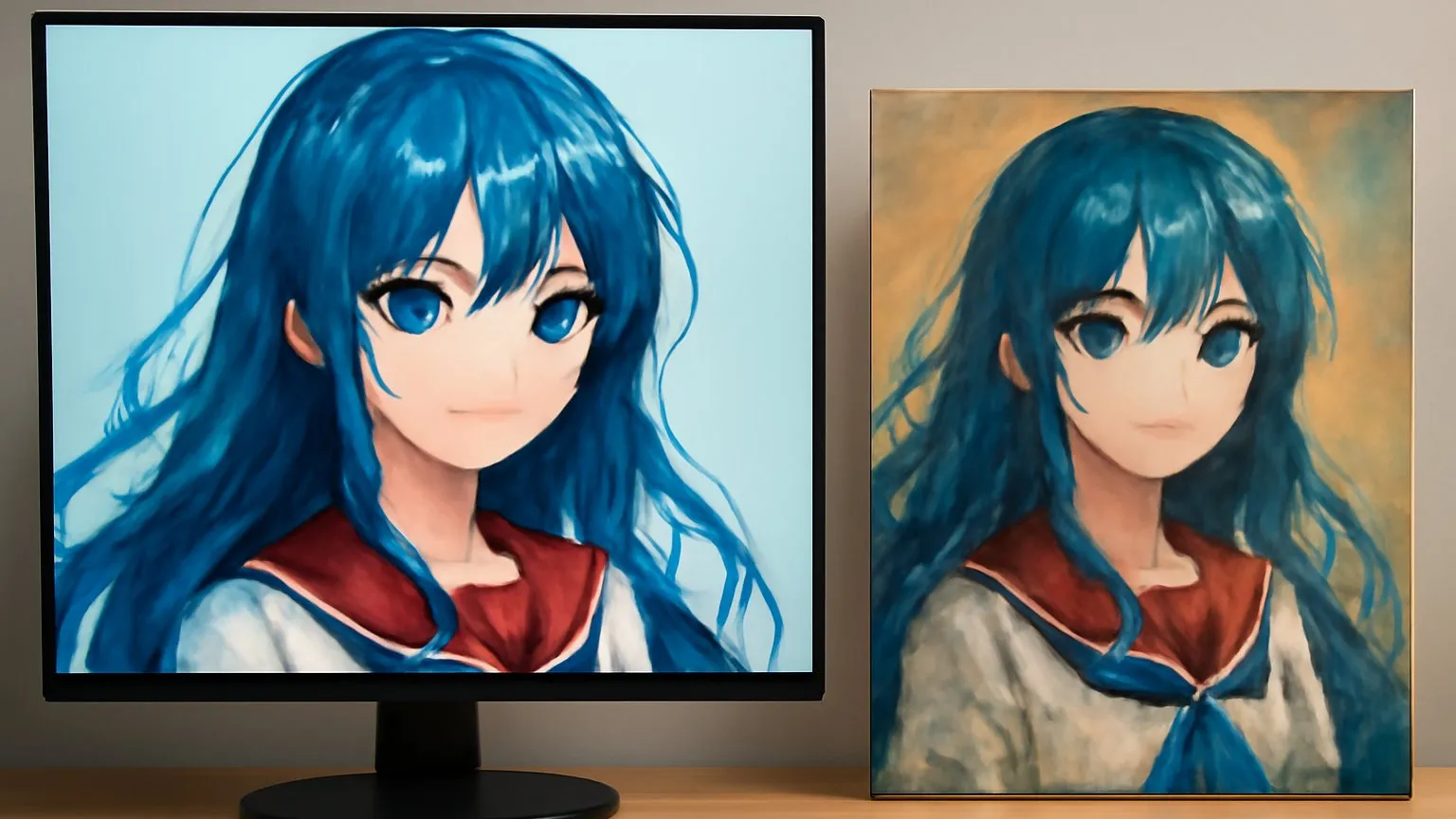 When Pixels Meet Paint: The Rise of Digital Anime Art Shows